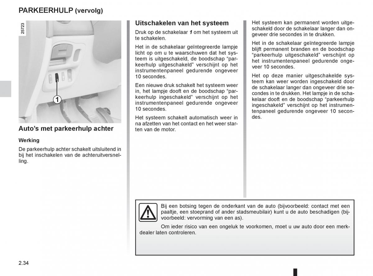 Renault Espace IV 4 handleiding / page 116