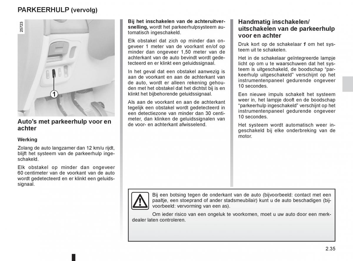 Renault Espace IV 4 handleiding / page 117