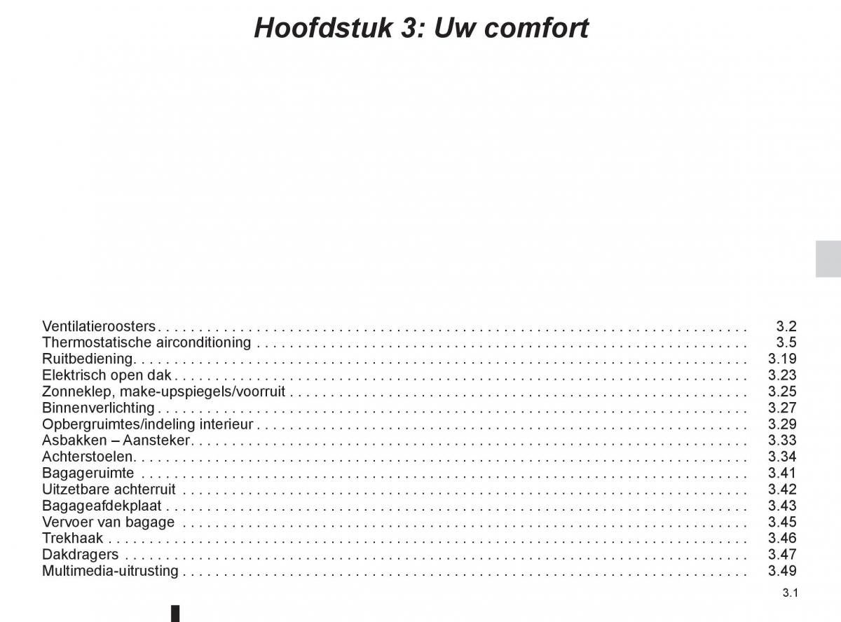 Renault Espace IV 4 handleiding / page 125