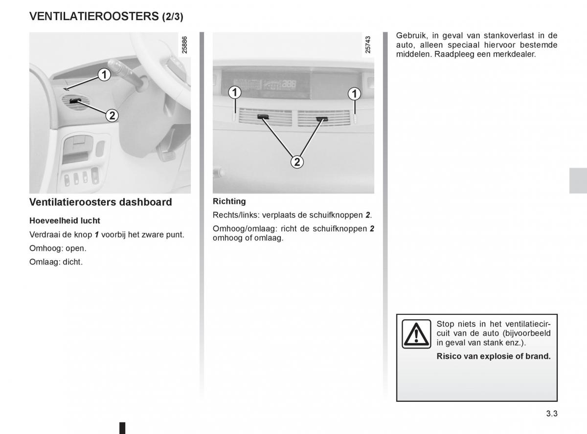 Renault Espace IV 4 handleiding / page 127