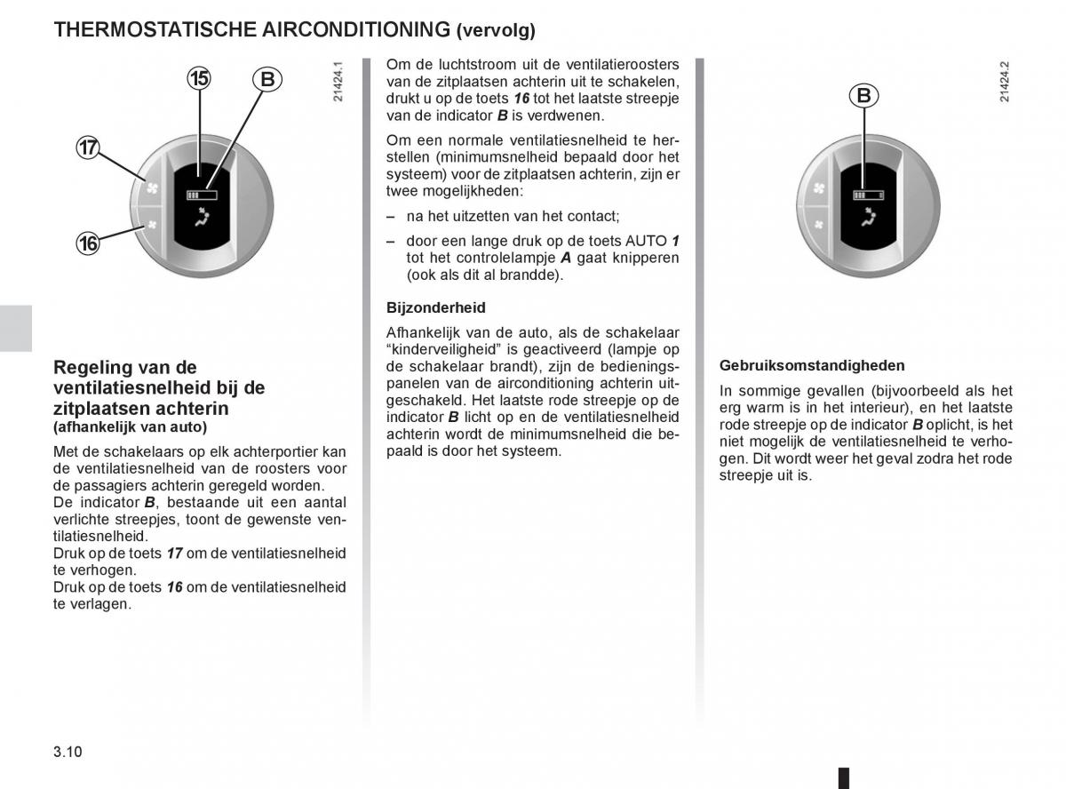 Renault Espace IV 4 handleiding / page 134