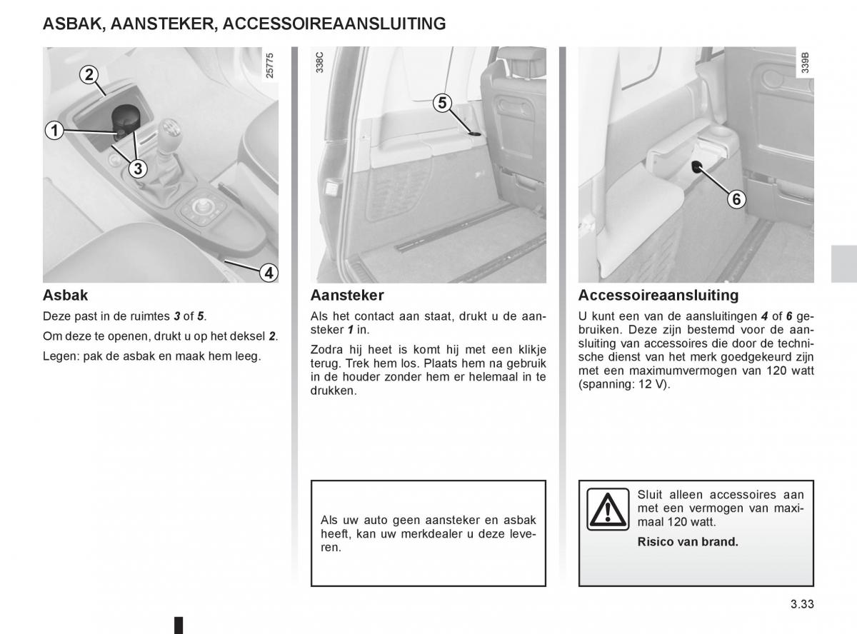 Renault Espace IV 4 handleiding / page 157