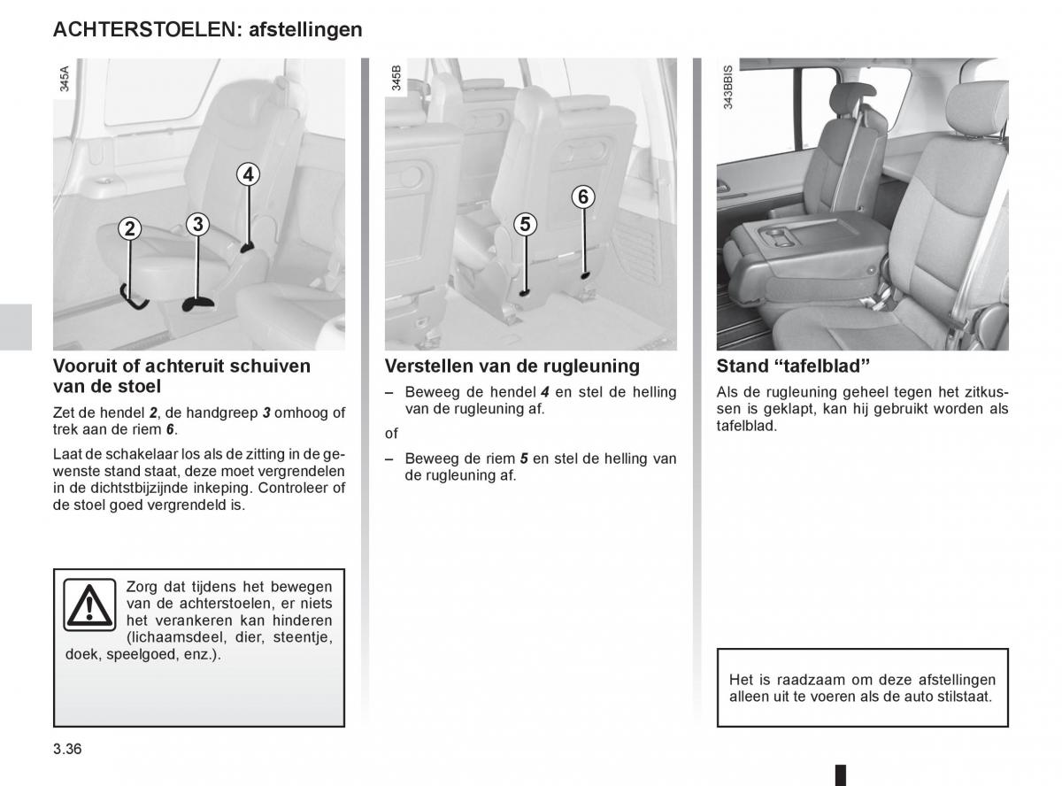 Renault Espace IV 4 handleiding / page 160