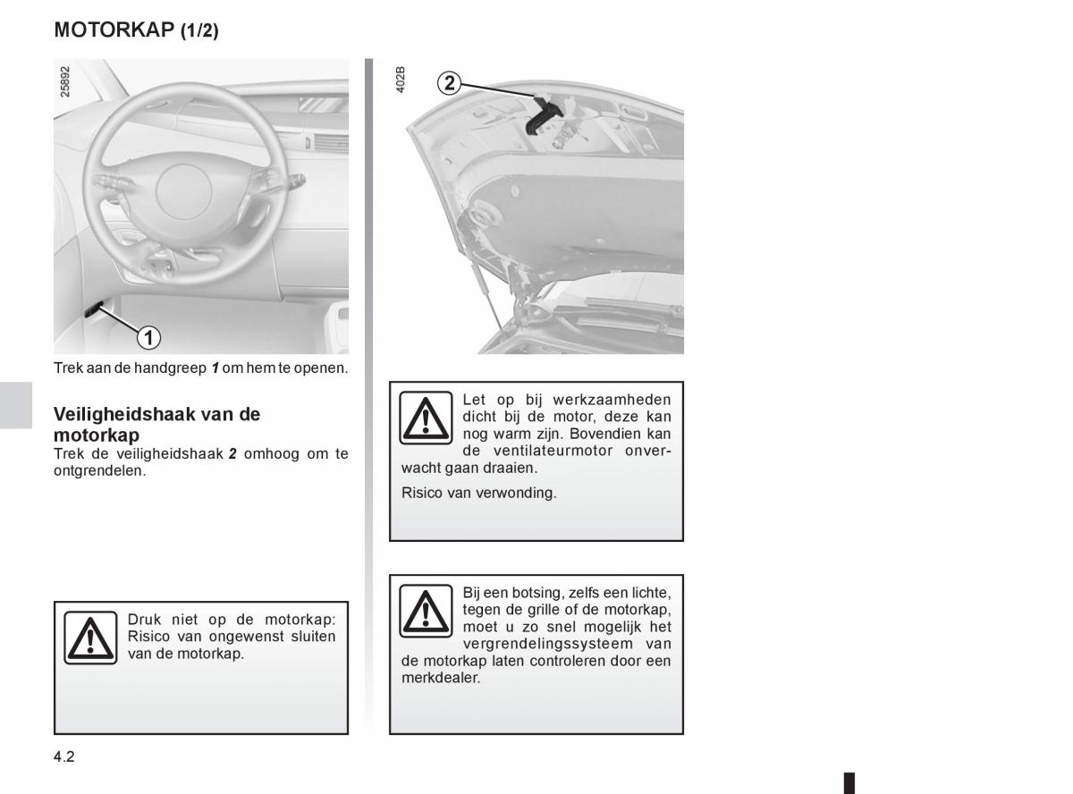 Renault Espace IV 4 handleiding / page 176