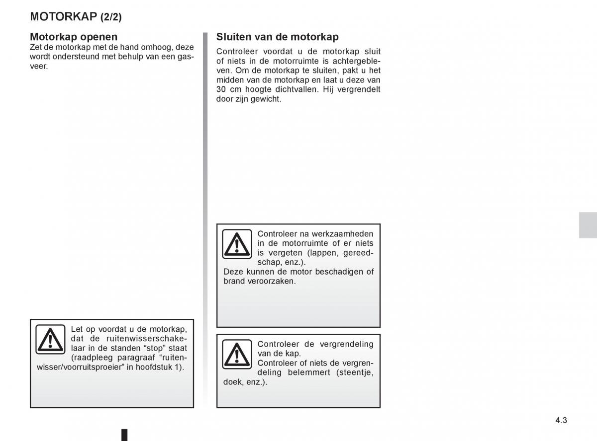 Renault Espace IV 4 handleiding / page 177