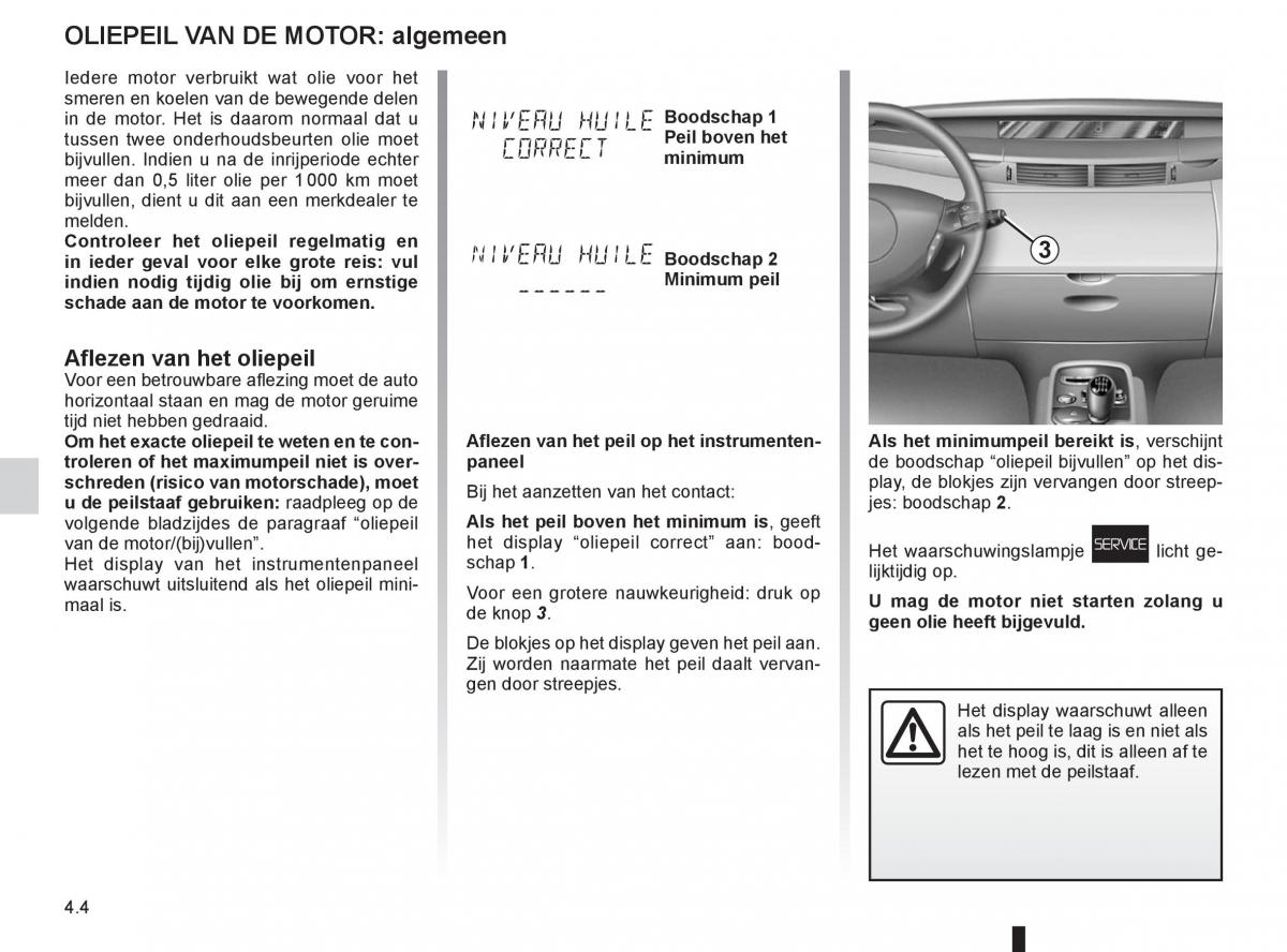 Renault Espace IV 4 handleiding / page 178