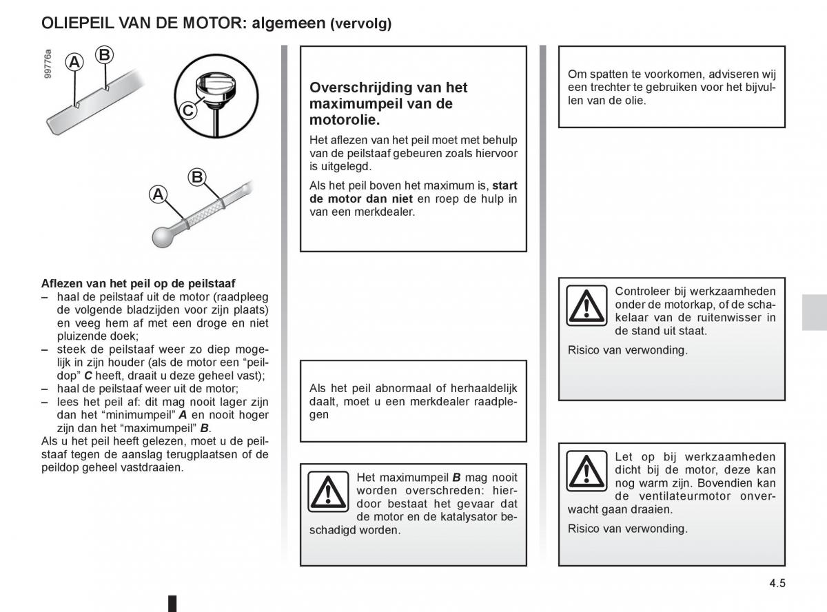 Renault Espace IV 4 handleiding / page 179