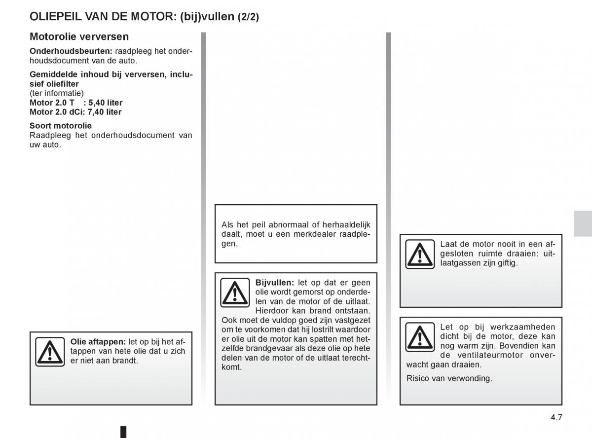 Renault Espace IV 4 handleiding / page 181