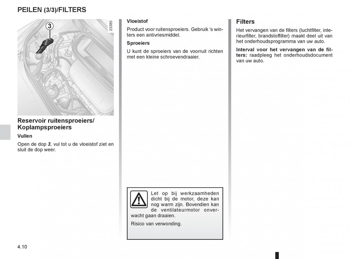 Renault Espace IV 4 handleiding / page 184