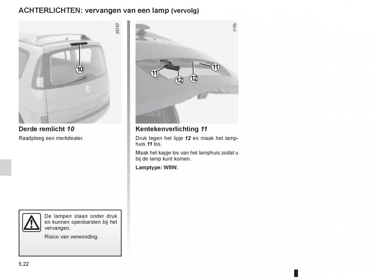 Renault Espace IV 4 handleiding / page 212