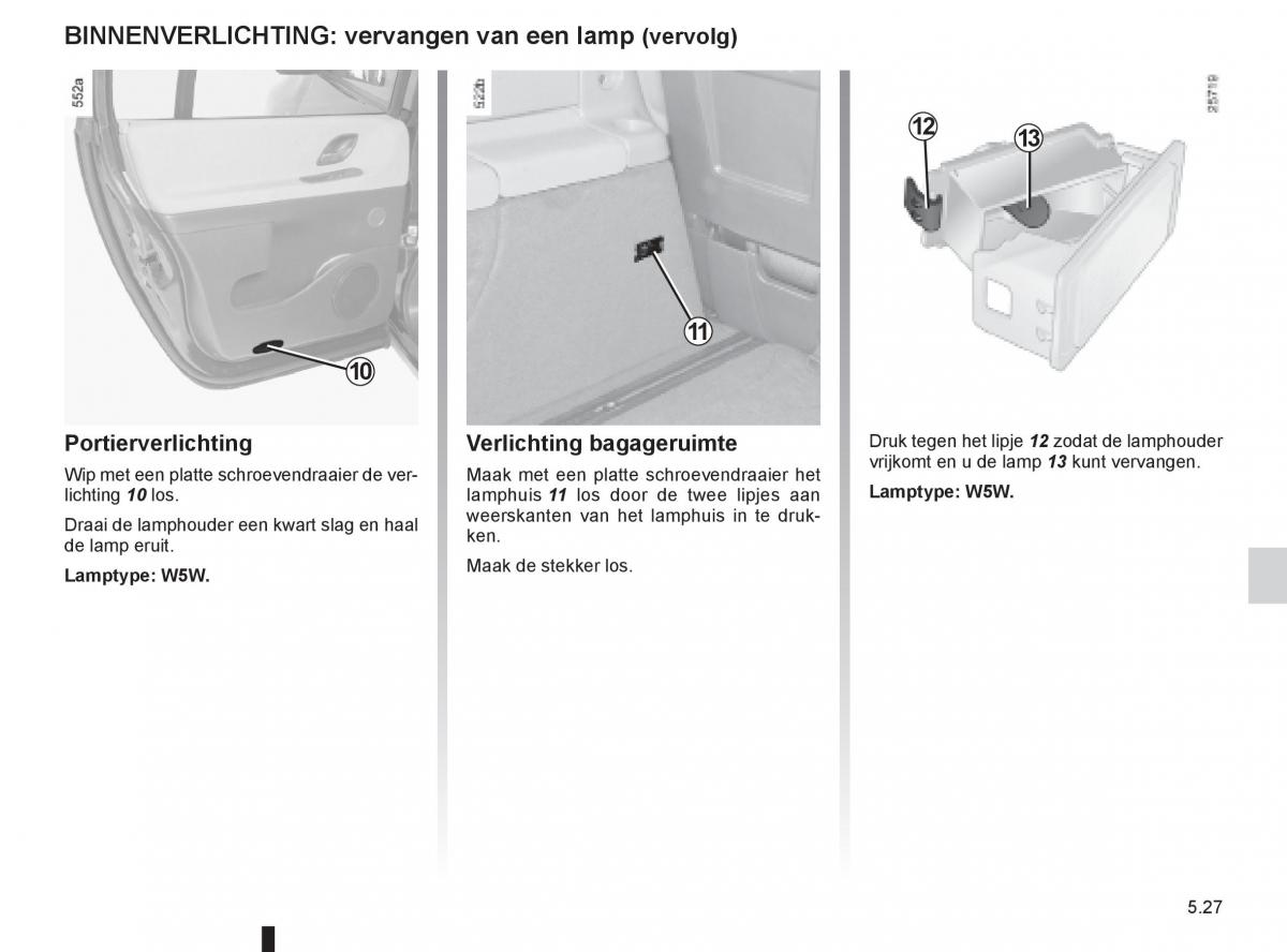 Renault Espace IV 4 handleiding / page 217