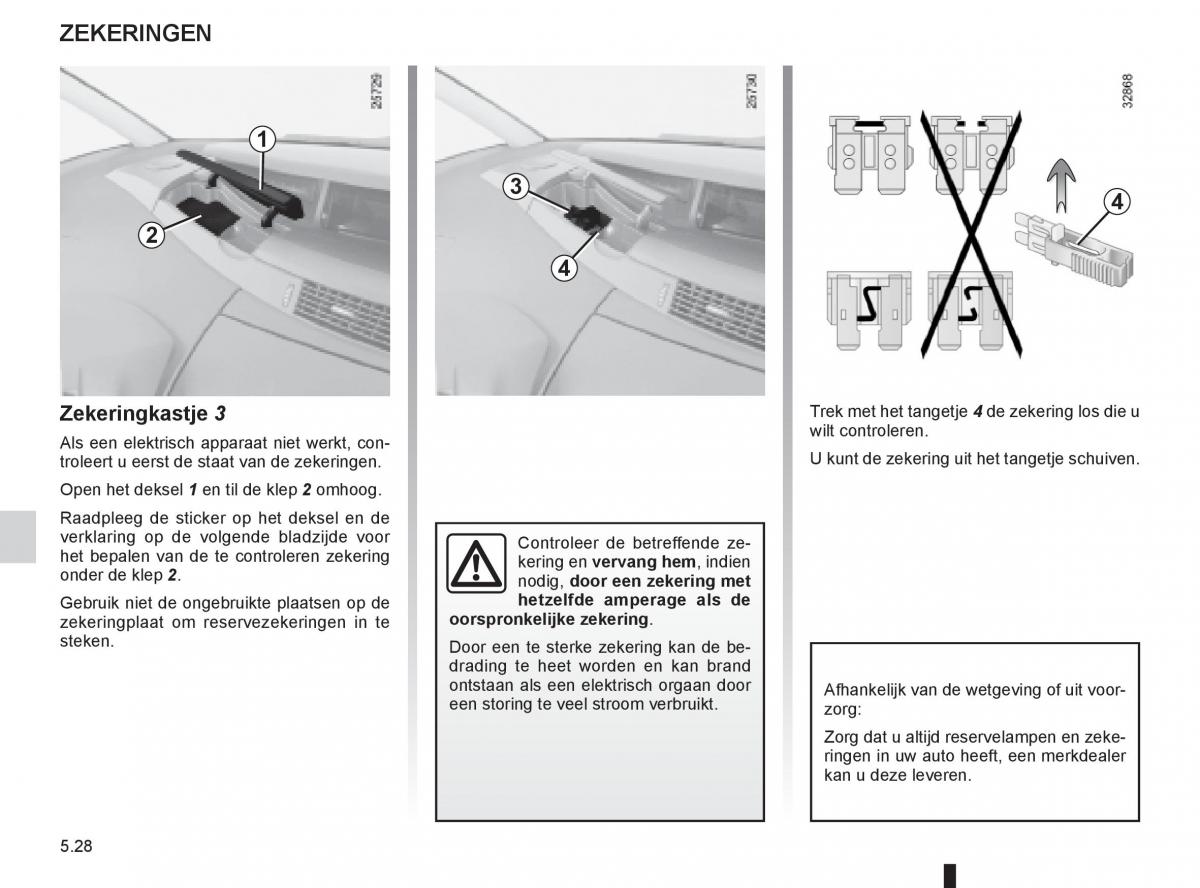 Renault Espace IV 4 handleiding / page 218