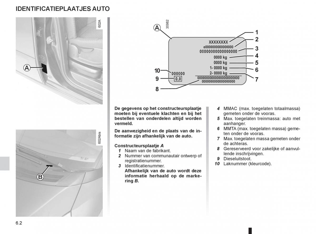 Renault Espace IV 4 handleiding / page 234