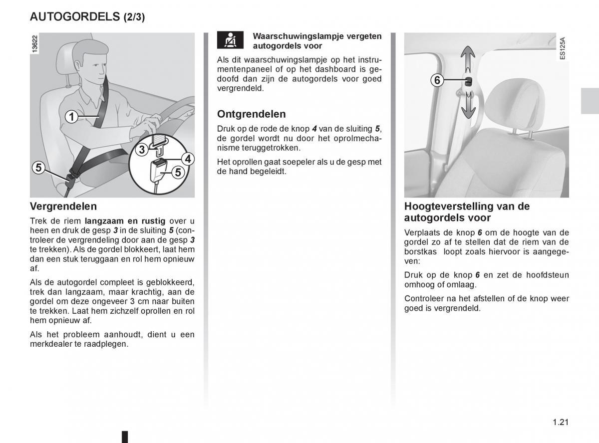 Renault Espace IV 4 handleiding / page 27