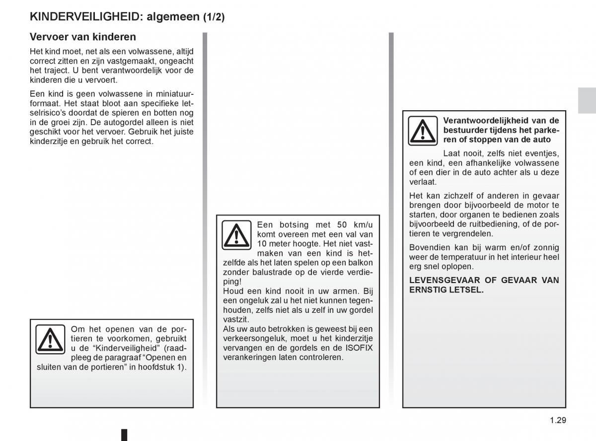 Renault Espace IV 4 handleiding / page 35