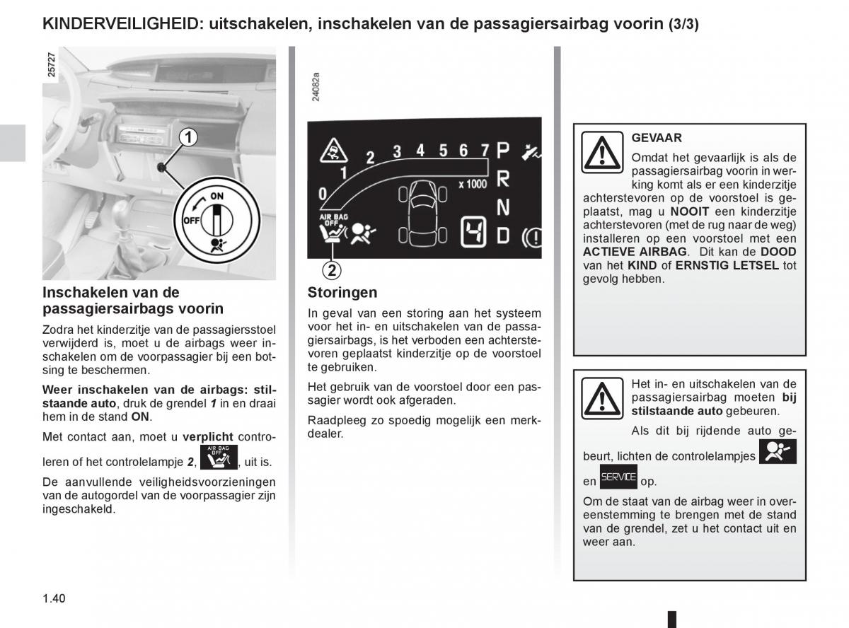 Renault Espace IV 4 handleiding / page 46