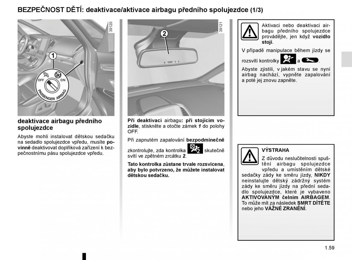 Renault Espace V 5 navod k obsludze / page 65