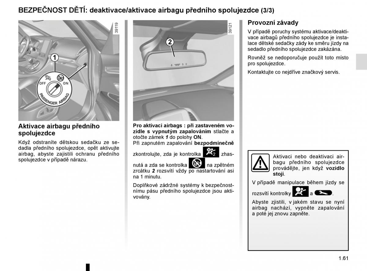 Renault Espace V 5 navod k obsludze / page 67