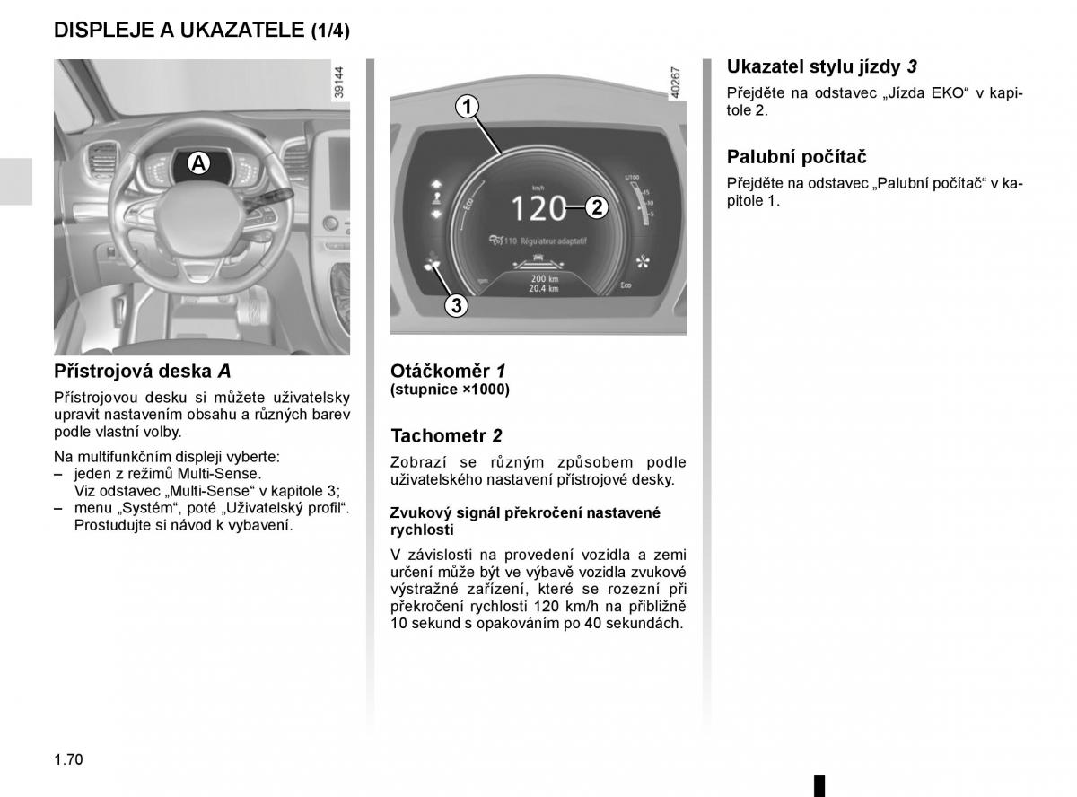 Renault Espace V 5 navod k obsludze / page 76