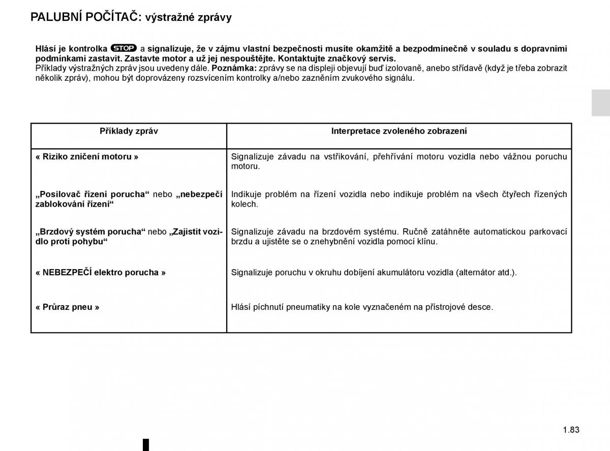 Renault Espace V 5 navod k obsludze / page 89