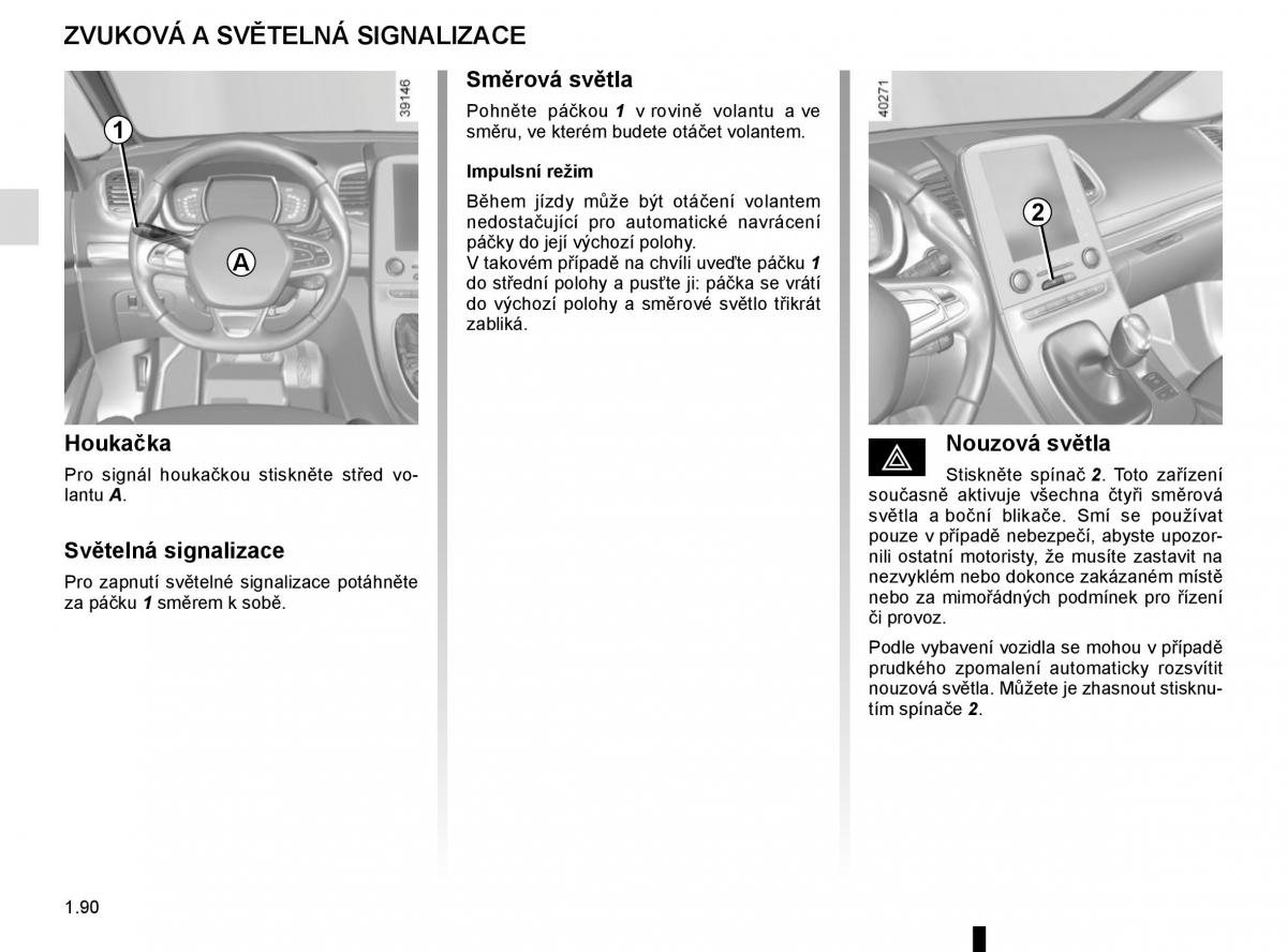 Renault Espace V 5 navod k obsludze / page 96