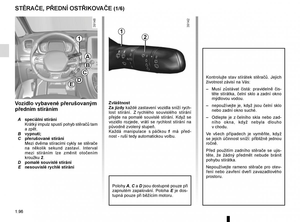 Renault Espace V 5 navod k obsludze / page 102