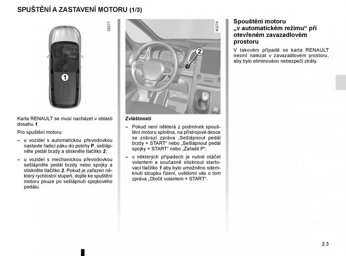 Renault Espace V 5 navod k obsludze / page 115