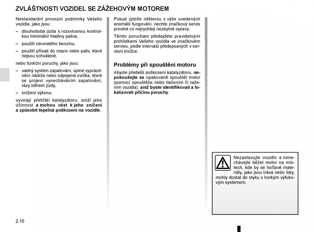 Renault Espace V 5 navod k obsludze / page 122