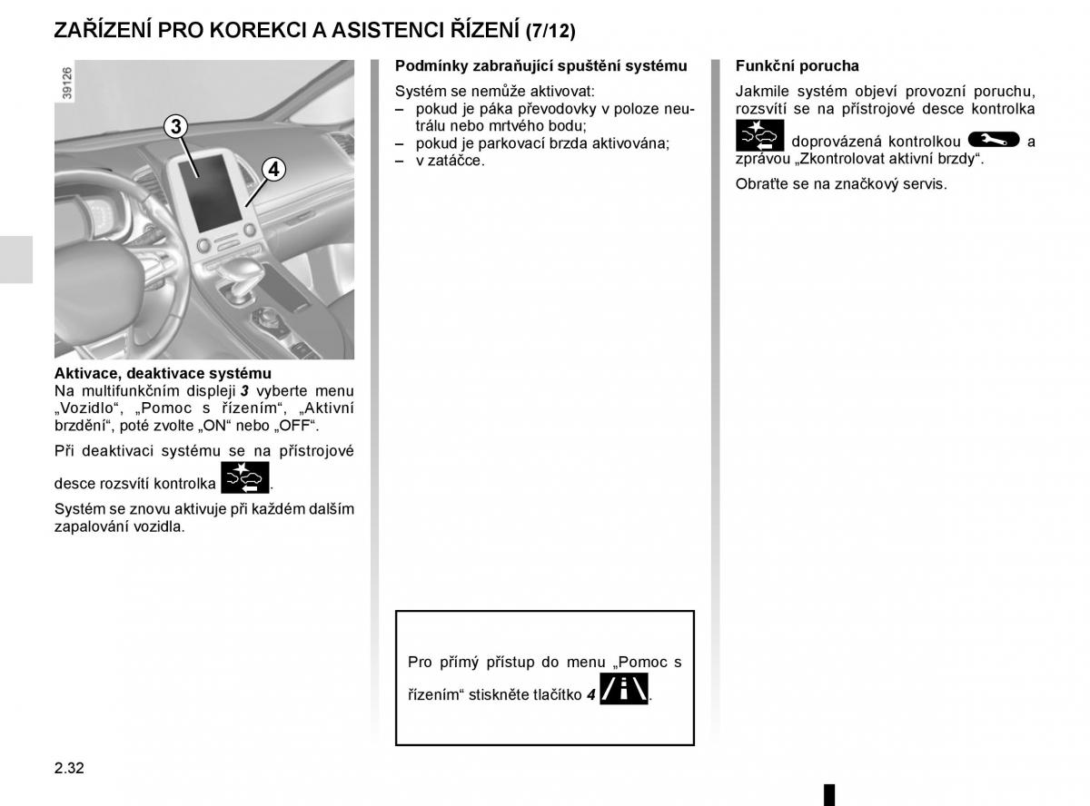 Renault Espace V 5 navod k obsludze / page 144