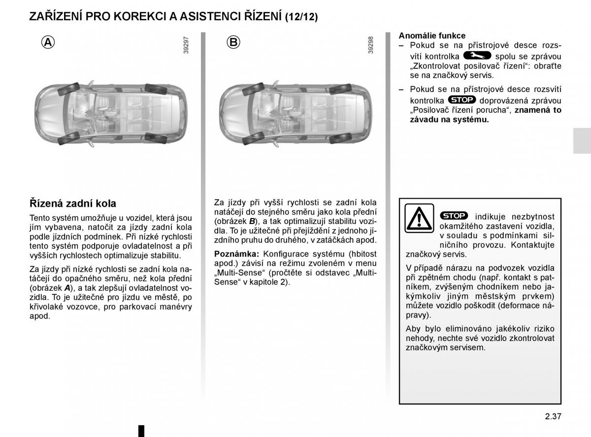 Renault Espace V 5 navod k obsludze / page 149