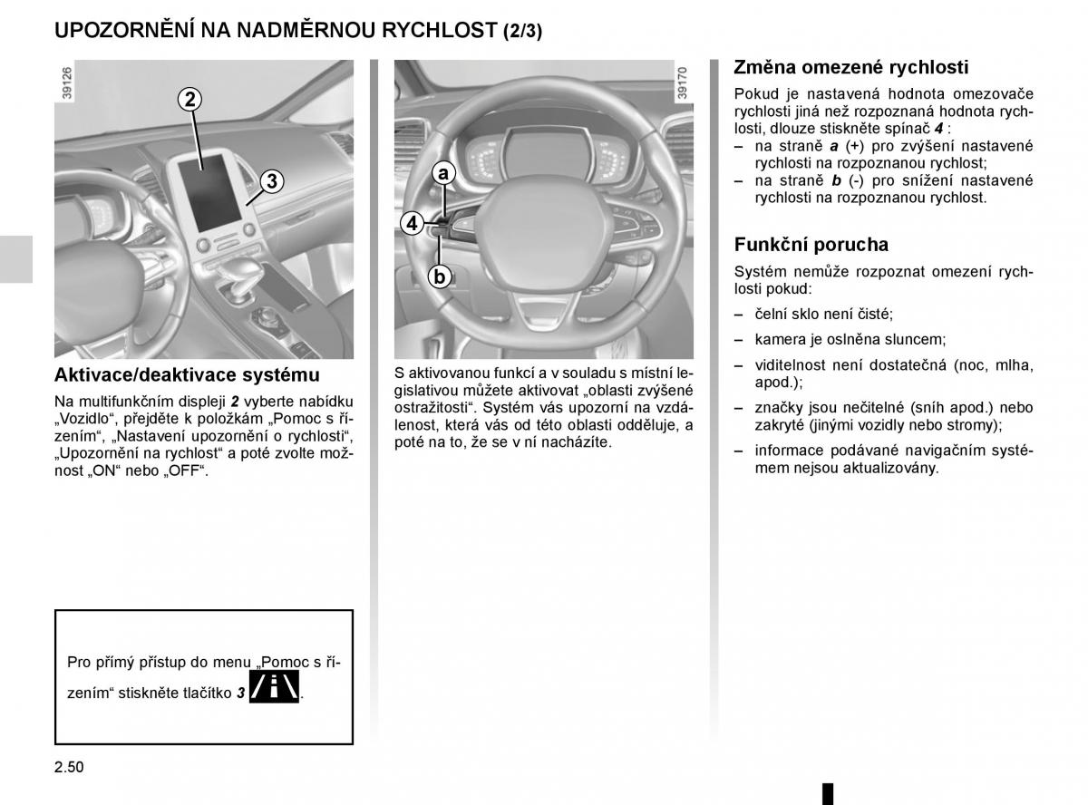 Renault Espace V 5 navod k obsludze / page 162