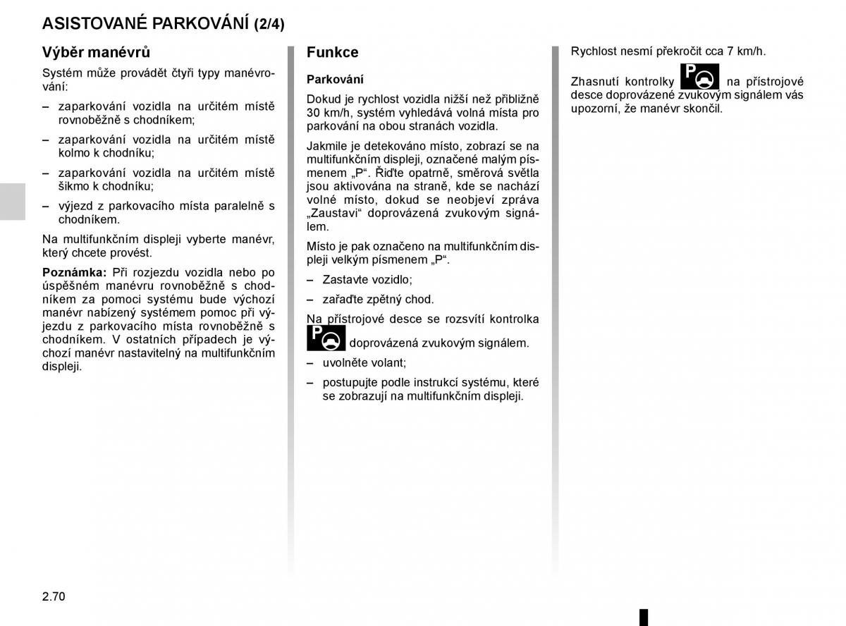 Renault Espace V 5 navod k obsludze / page 182