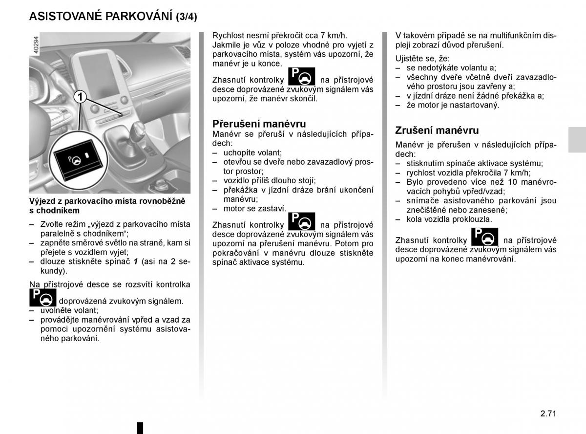 Renault Espace V 5 navod k obsludze / page 183