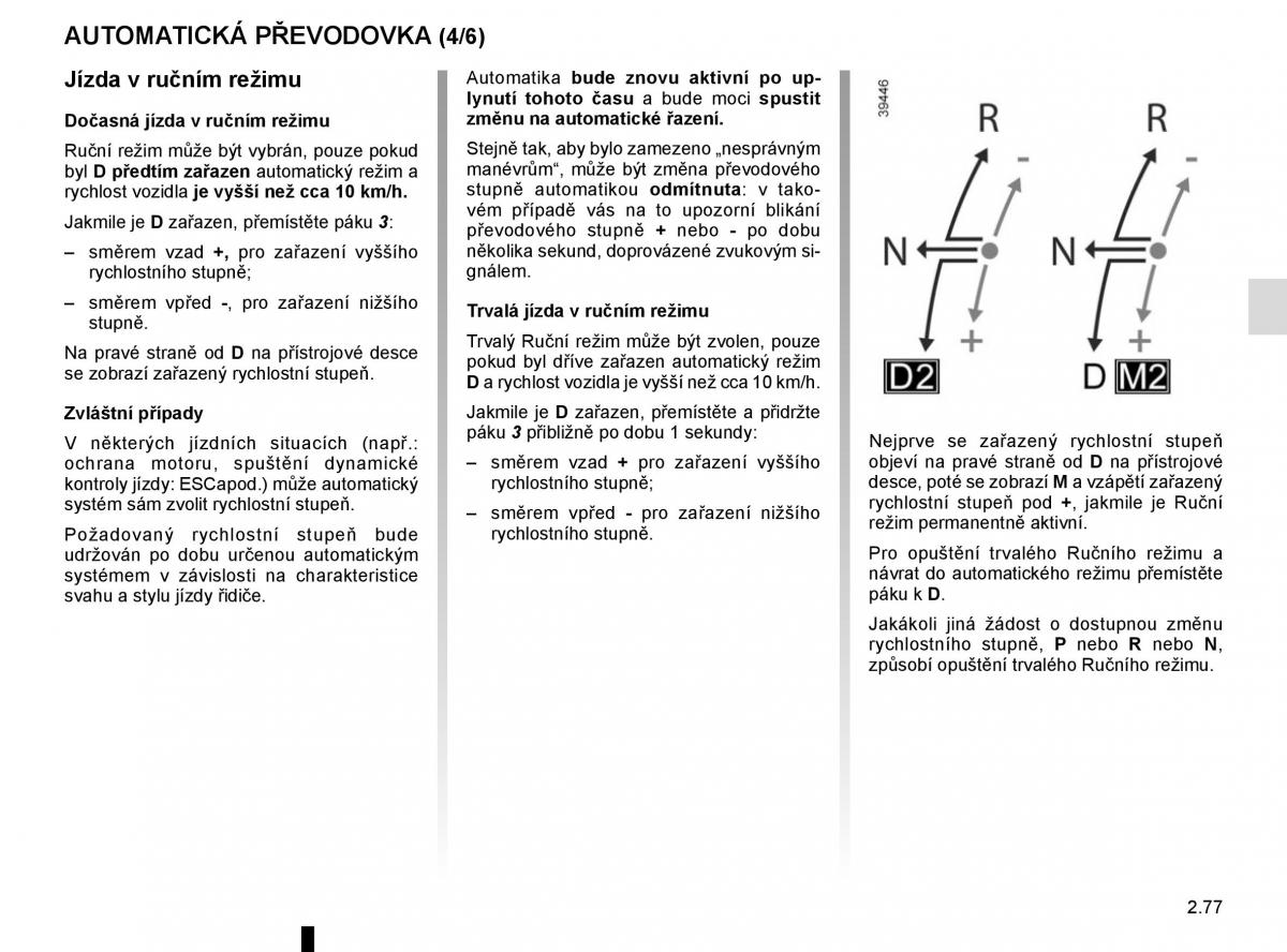 Renault Espace V 5 navod k obsludze / page 189