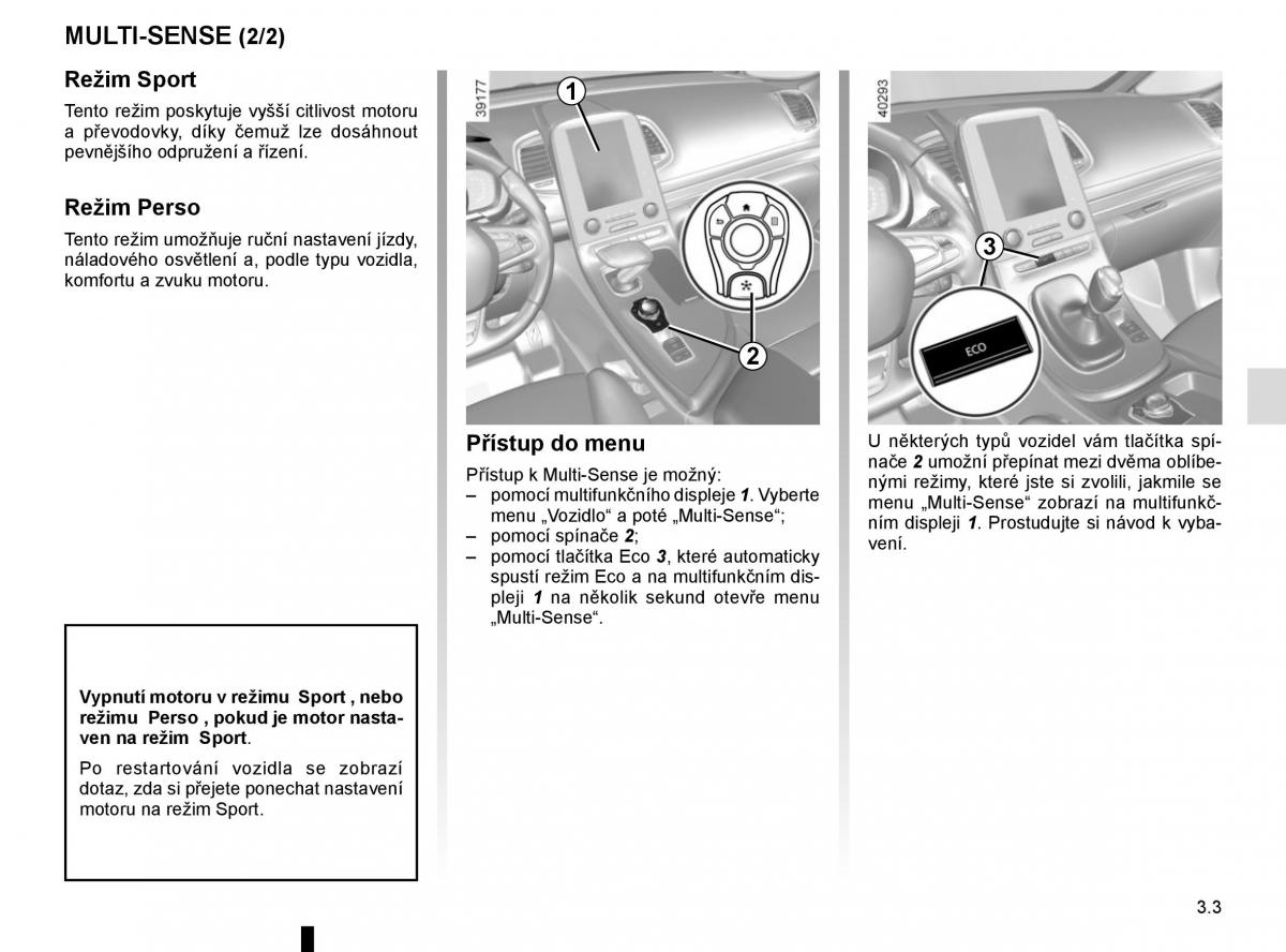 Renault Espace V 5 navod k obsludze / page 195