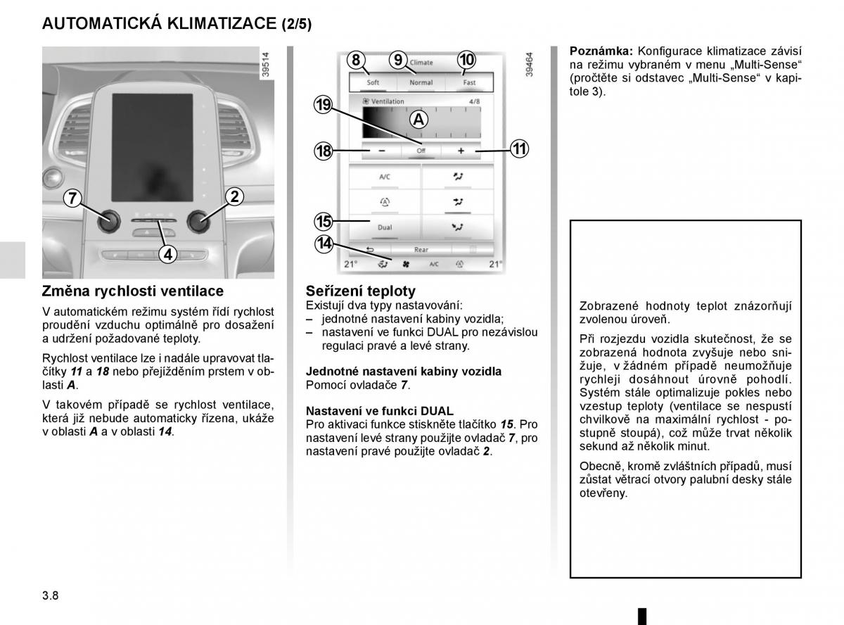 Renault Espace V 5 navod k obsludze / page 200