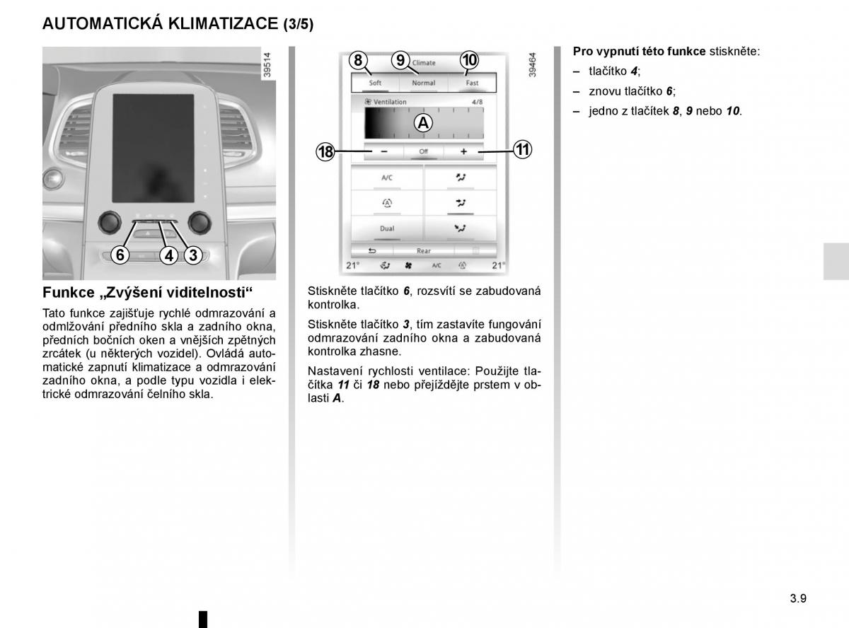 Renault Espace V 5 navod k obsludze / page 201