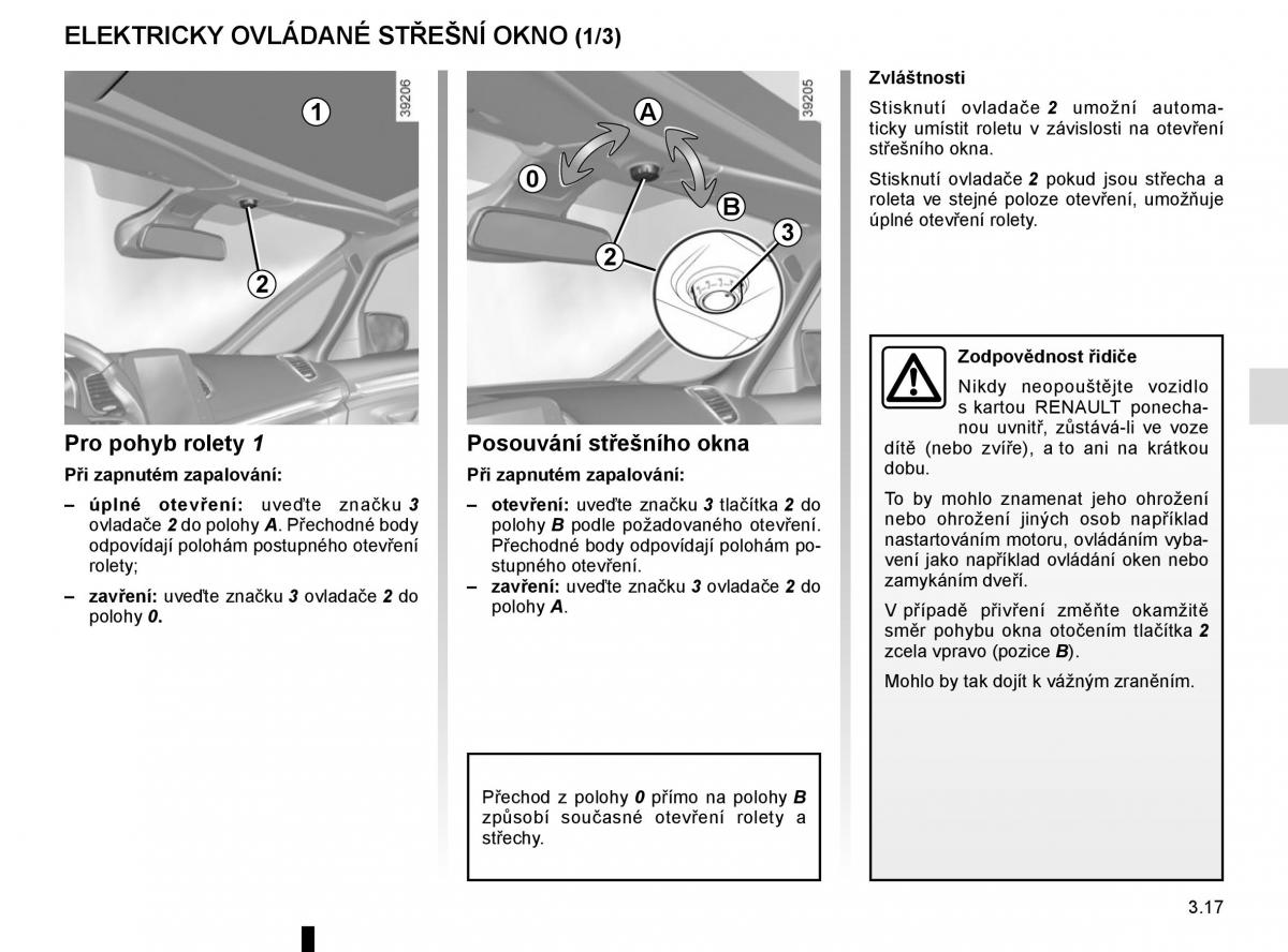 Renault Espace V 5 navod k obsludze / page 209