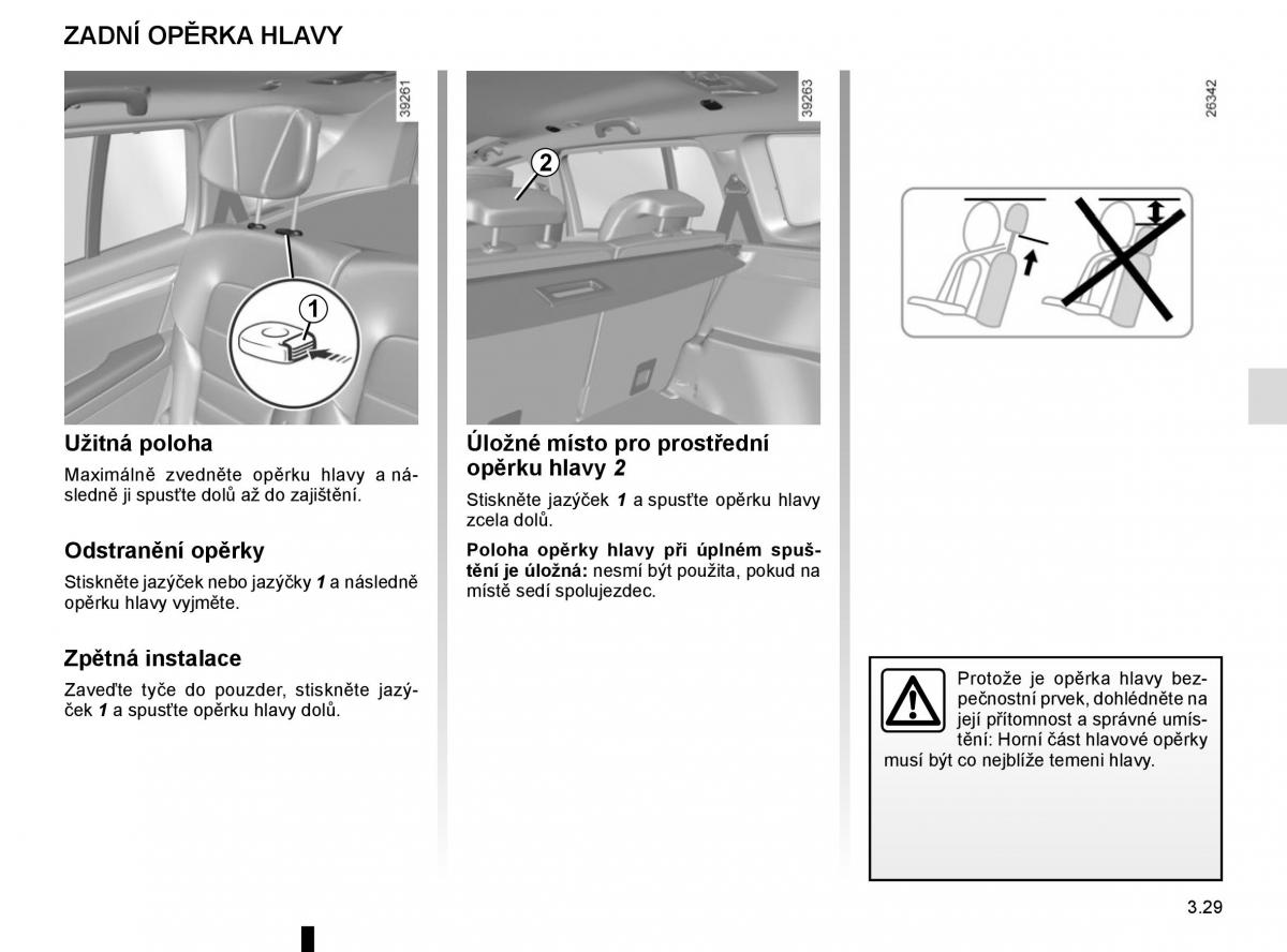 Renault Espace V 5 navod k obsludze / page 221