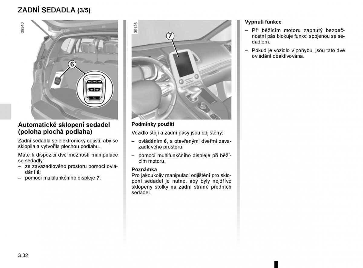 Renault Espace V 5 navod k obsludze / page 224