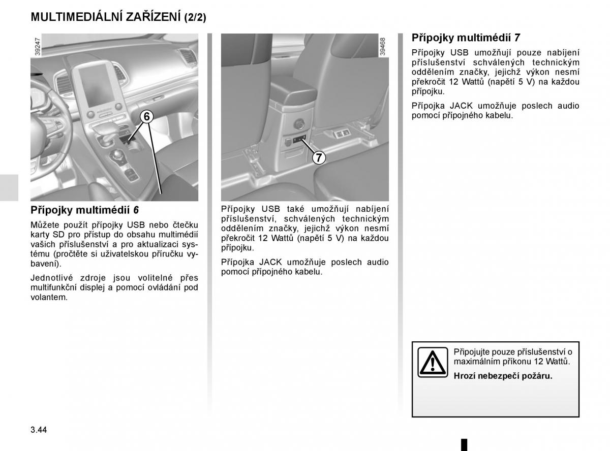 Renault Espace V 5 navod k obsludze / page 236