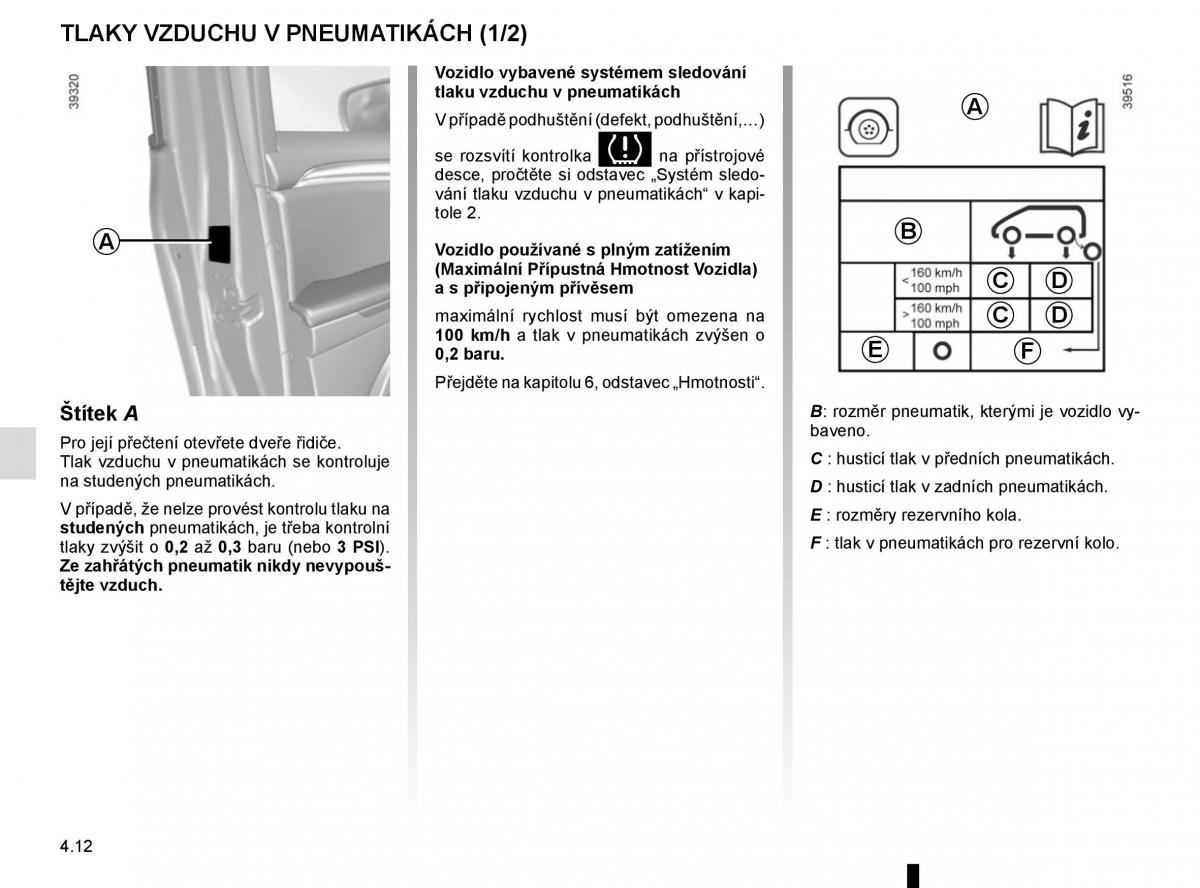 Renault Espace V 5 navod k obsludze / page 248