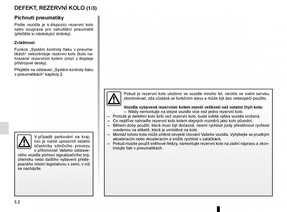 Renault Espace V 5 navod k obsludze / page 256