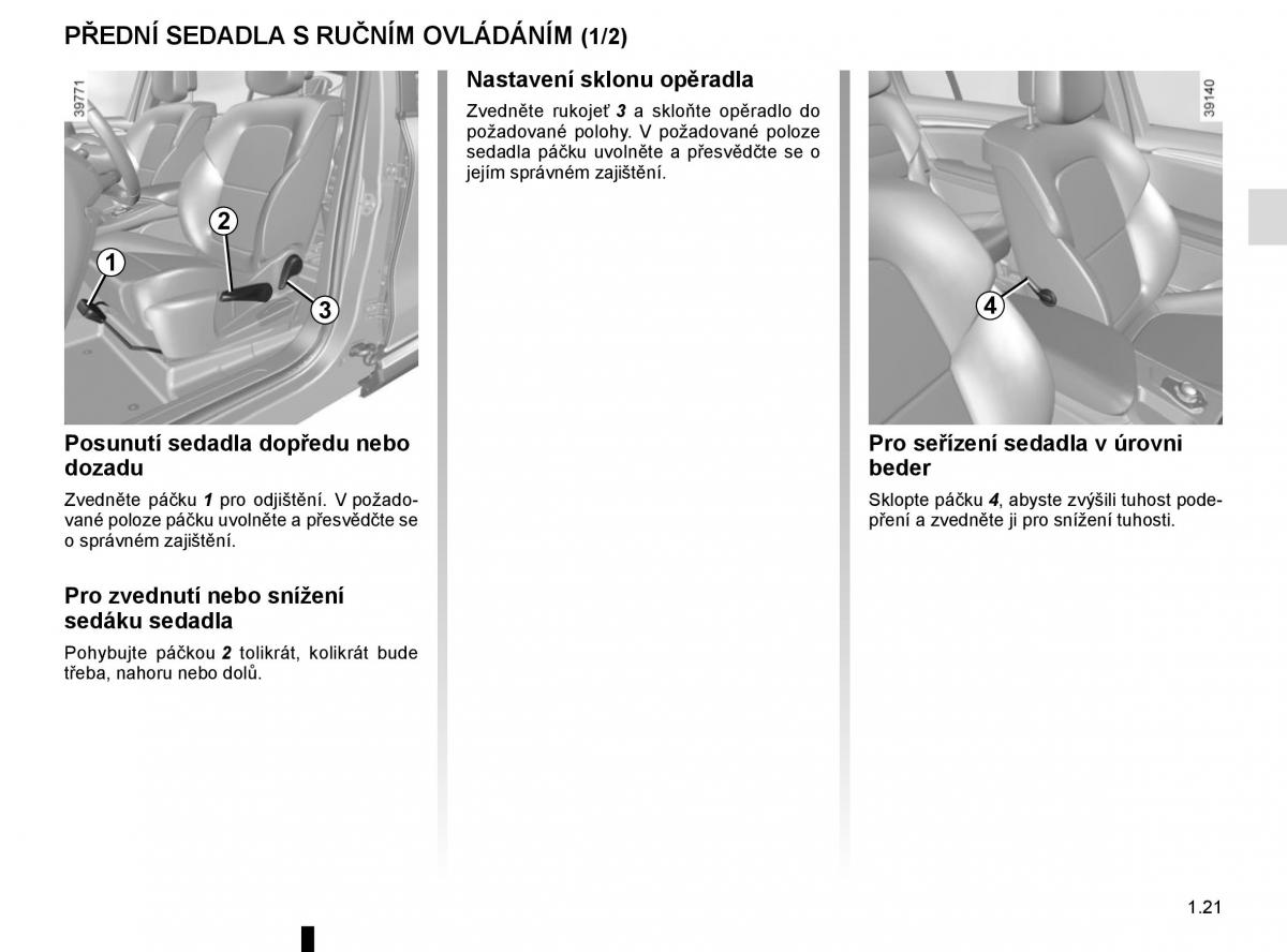 Renault Espace V 5 navod k obsludze / page 27