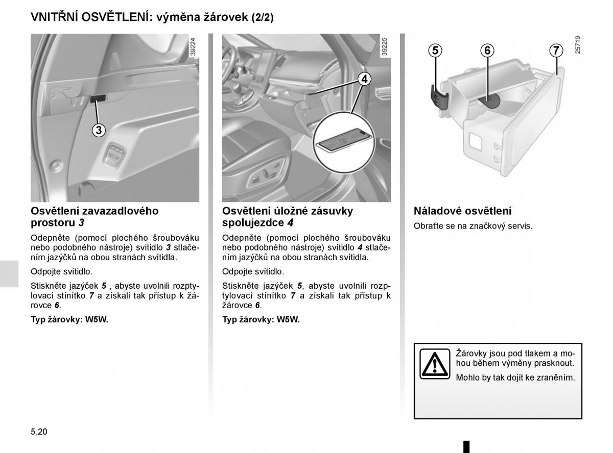 Renault Espace V 5 navod k obsludze / page 274