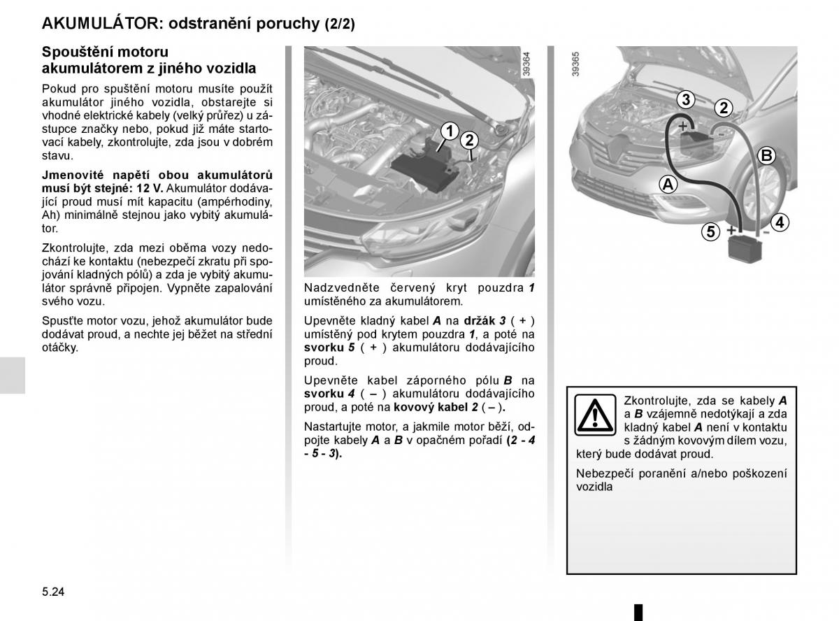 Renault Espace V 5 navod k obsludze / page 278