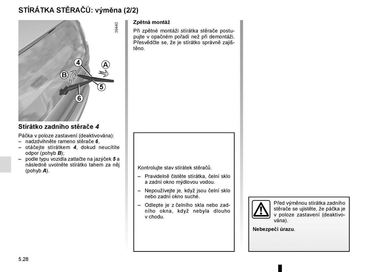 Renault Espace V 5 navod k obsludze / page 282