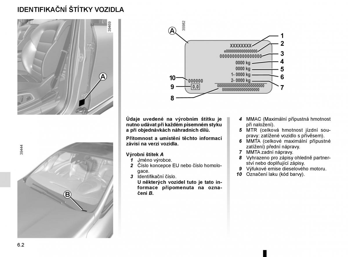 Renault Espace V 5 navod k obsludze / page 292