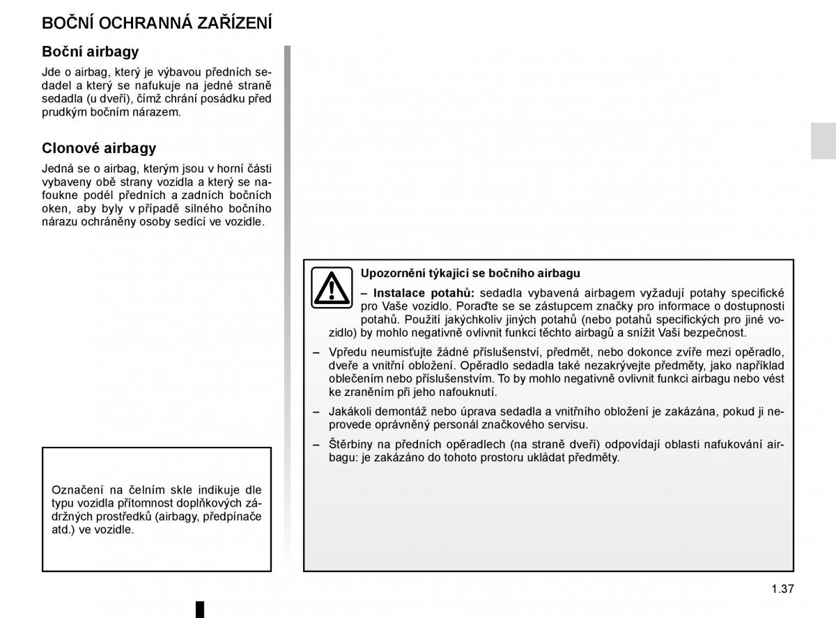 Renault Espace V 5 navod k obsludze / page 43