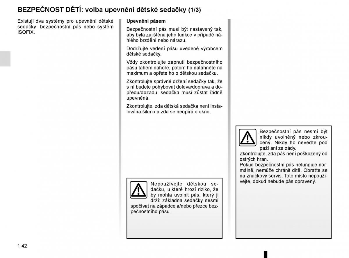 Renault Espace V 5 navod k obsludze / page 48